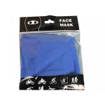 Face protection mask / hood, for paintball, skiing, motorcycling, airsoft, blue color